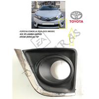 SİS LAMBA KAPAĞI SOL COROLLA 13-15 SİSLİ NİKELAJLI (KROM)