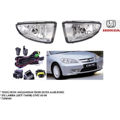 SİS LAMBA (SETİ TAKIM) CİVİC 03-06