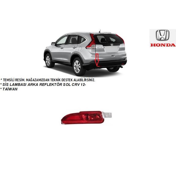 SİS LAMBASI ARKA REFLEKTÖR SOL CRV 12-14