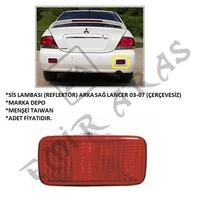 SİS LAMBASI (REFLEKTÖR) ARKA SAĞ LANCER 03-07 (ÇERÇEVESİZ)