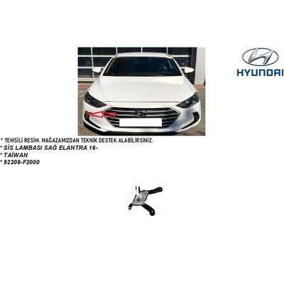 SİS LAMBASI SAĞ ELANTRA 16- (KARE)