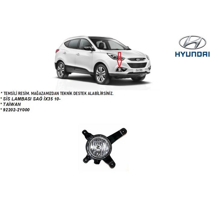 SİS LAMBASI SAĞ İX35 10-