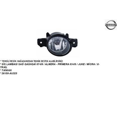 SİS LAMBASI SAĞ QASHQAİ 07-09  ALMERA - PRİMERA 03-05  JUKE  MİCRA  X-TRAİL