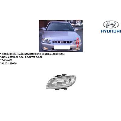 SİS LAMBASI SOL ACCENT 00-02