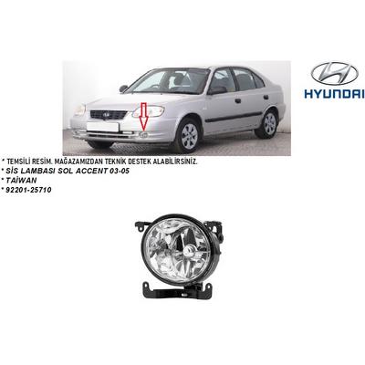 SİS LAMBASI SOL ACCENT 03-05