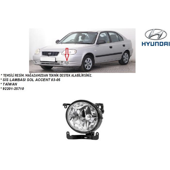 SİS LAMBASI SOL ACCENT 03-05