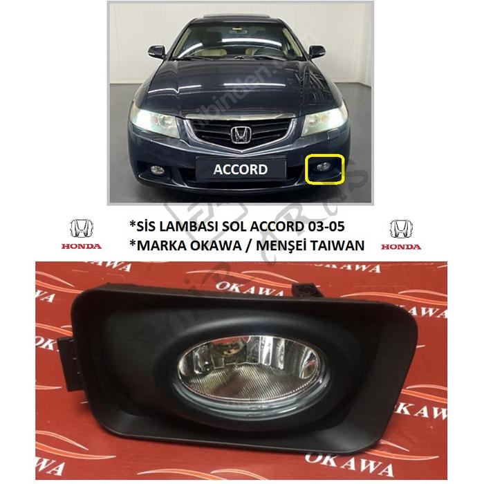 SİS LAMBASI SOL ACCORD 03-05