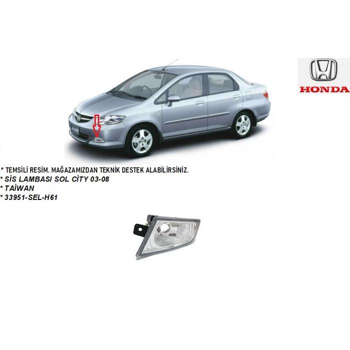 SİS LAMBASI SOL CİTY 03-08