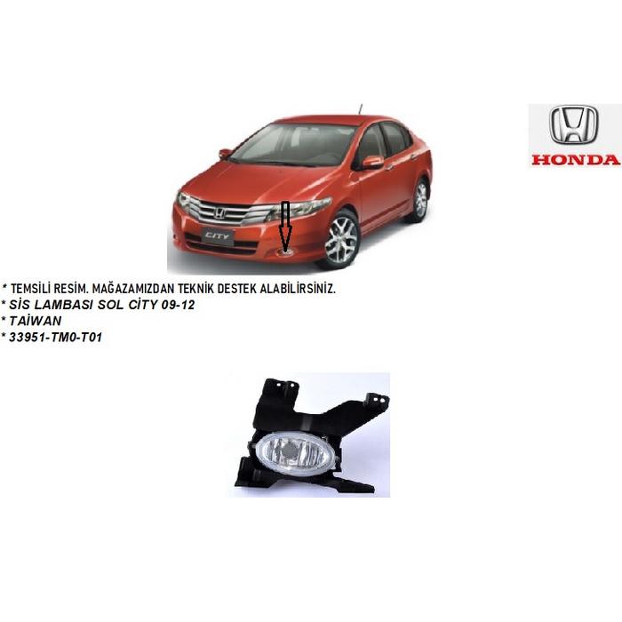 SİS LAMBASI SOL CİTY 09-12