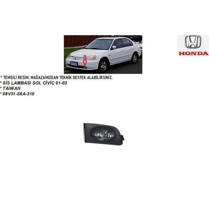 SİS LAMBASI SOL CİVİC 01-03