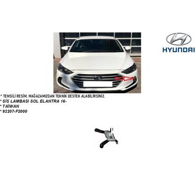 SİS LAMBASI SOL ELANTRA 16- (KARE)