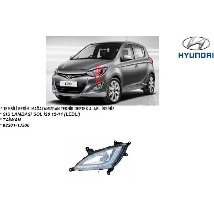 SİS LAMBASI SOL İ20 12-14 (LEDLİ)