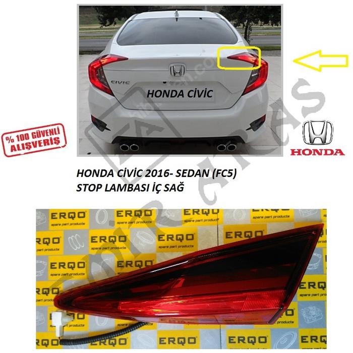 STOP LAMBASI BAGAJ İÇ SAĞ CİVİC 16-21 (FC5)
