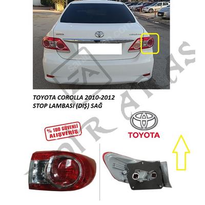 STOP LAMBASI DIŞ SAĞ COROLLA 10-12 SDN (81551-12A30)