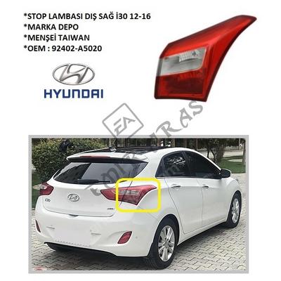 STOP LAMBASI DIŞ SAĞ İ30 12-16
