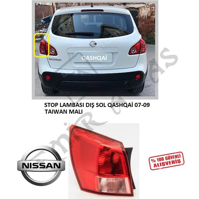 STOP LAMBASI DIŞ SOL QASHQAİ 07-09