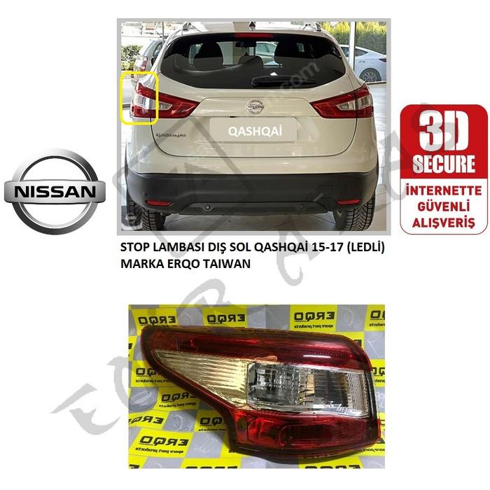 STOP LAMBASI DIŞ SOL QASHQAİ 15-17 (LEDLİ)