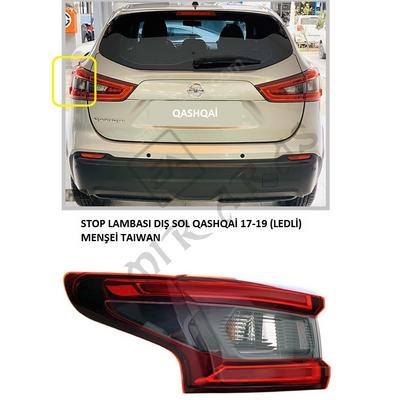 STOP LAMBASI DIŞ SOL QASHQAİ 17-19 (LEDLİ)