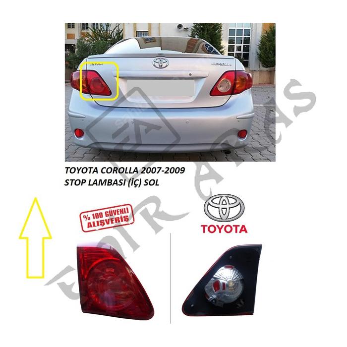 STOP LAMBASI İÇ SOL COROLLA 07-09 SEDAN