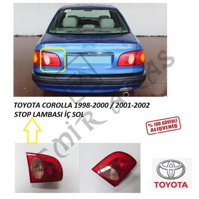 STOP LAMBASI İÇ SOL COROLLA 98-00  00-01 AE111  ZZ111