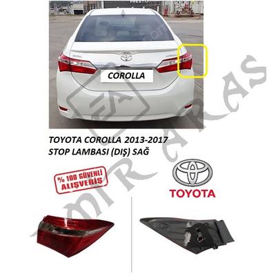 STOP LAMBASI SAĞ DIŞ COROLLA 13-17 SDN
