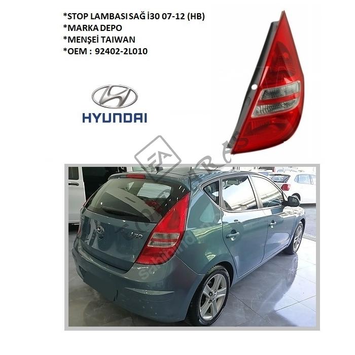 STOP LAMBASI SAĞ İ30 07-12 (HB)