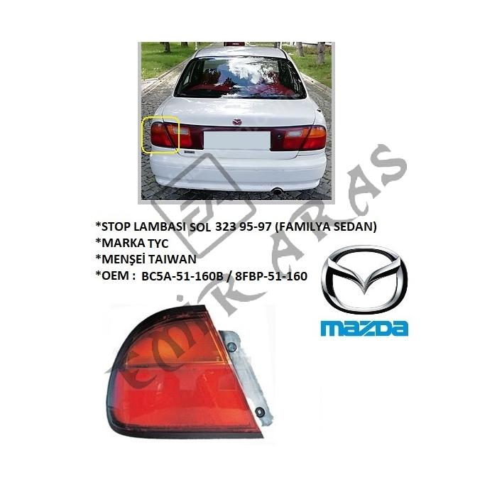 STOP LAMBASI SOL 323 95-97 (FAMİLYA SEDAN)
