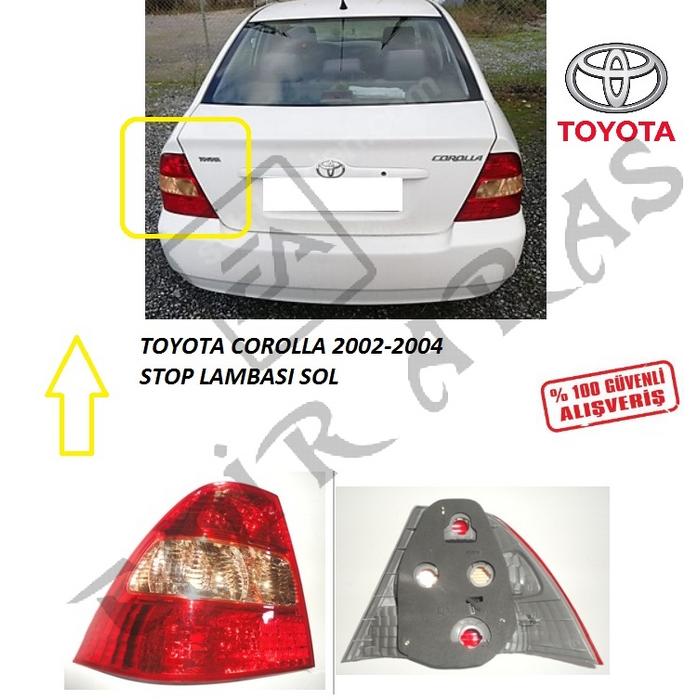 STOP LAMBASI SOL COROLLA 02-04 SDN