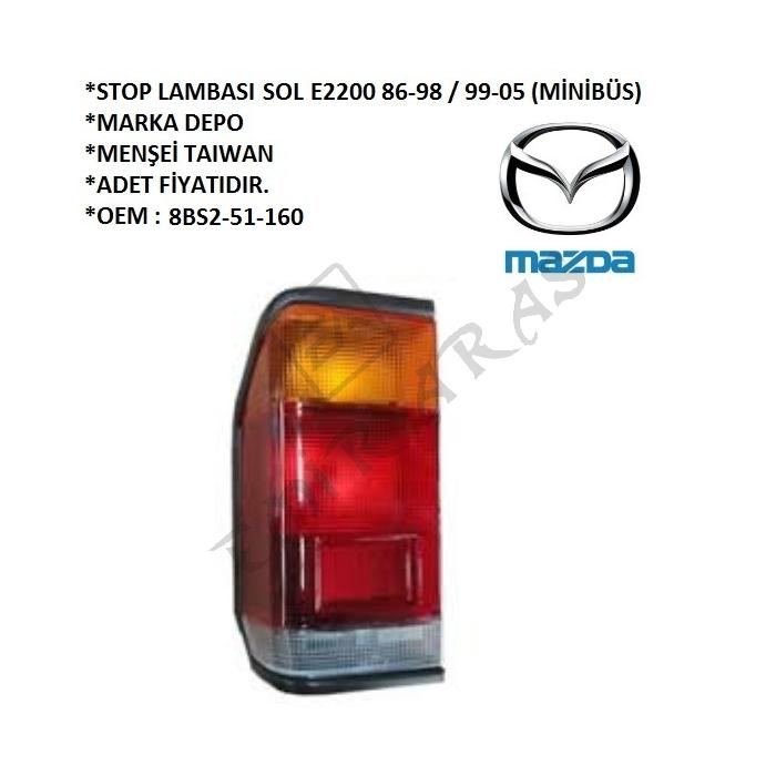 STOP LAMBASI SOL E2200 86-98  99-05 (MİNİBÜS)