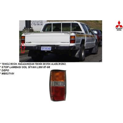 STOP LAMBASI SOL SİYAH L200 87-98 / PROTON ARENA PICKUP 98-