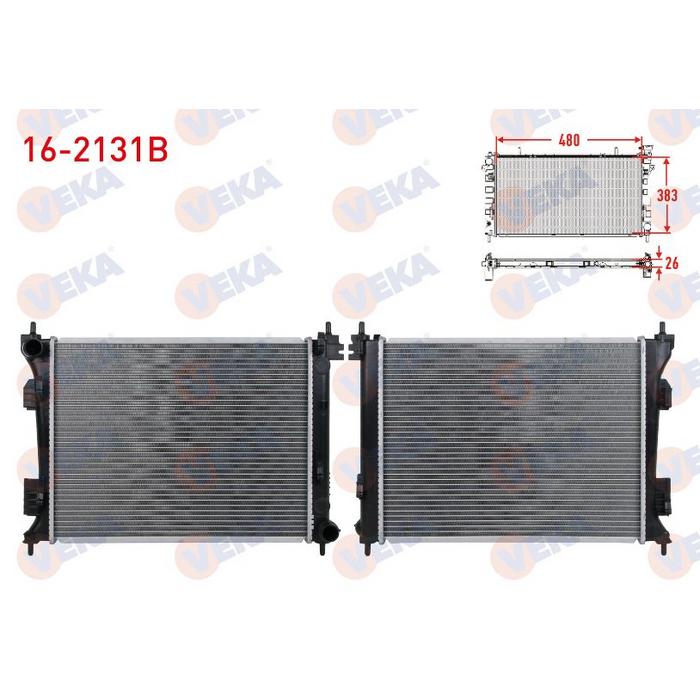 SU RADYATÖRÜ ACCENT BLUE 11-  RİO  İ20 12- 1,6 CRDİ MAN. (MT)