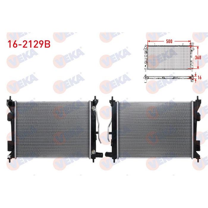 SU RADYATÖRÜ İ20 12-14 ACCENT BLUE 11- 1,4 BENZ OTOM. (AT)