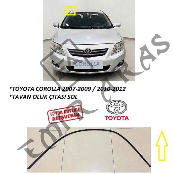 TAVAN OLUK ÇITASI SAĞ COROLLA 07-09  10-12
