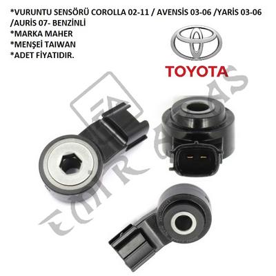 VURUNTU SENSÖRÜ COROLLA 02-11  AVENSİS 03-06 YARİS 03-06 AURİS BENZ