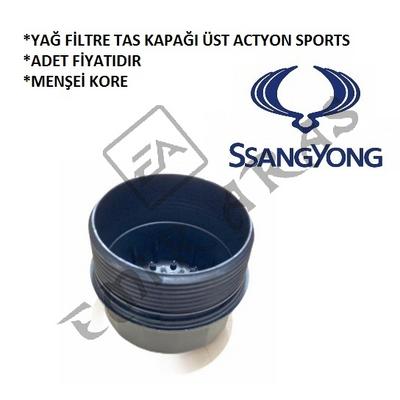 YAĞ FİLTRE TAS (KAPAĞI) ÜST ACTYON SPORTS