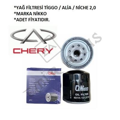 YAĞ FİLTRESİ TİGGO  ALİA  NİCHE 2,0