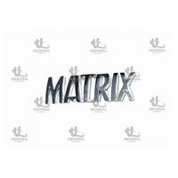 YAZI MATRİX 01-06 ARKA (MATRİX YAZISI)
