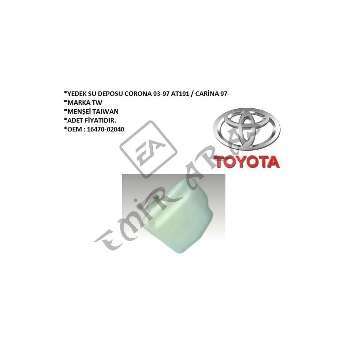 YEDEK SU DEPOSU CORONA 93-97 AT191  CARİNA 97-
