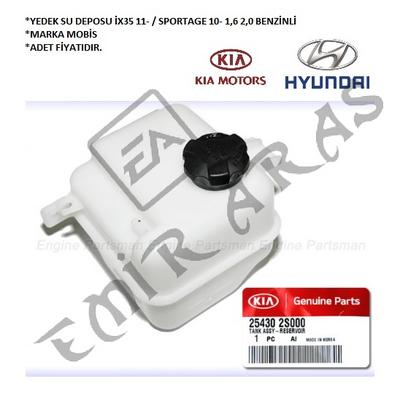 YEDEK SU DEPOSU İX35 11-  SPORTAGE 10- 1,6 2,0 BENZİNLİ
