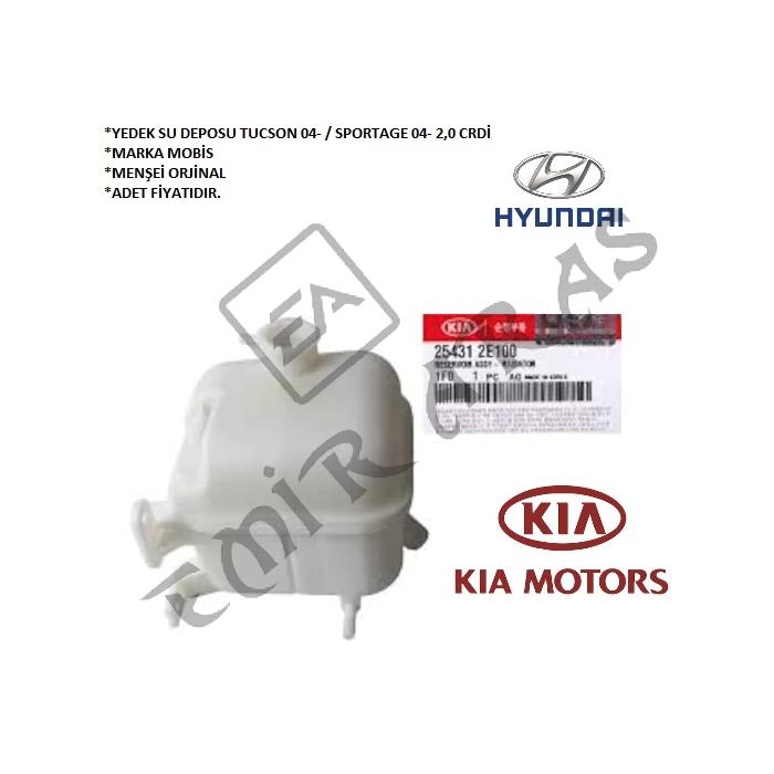 YEDEK SU DEPOSU TUCSON 04-  SPORTAGE 04- 2,0 CRDİ **