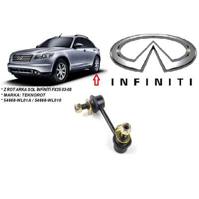 Z ROT ARKA SOL İNFİNİTİ FX35 03-08