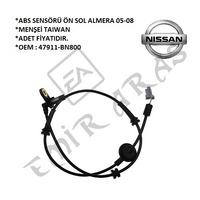 ABS SENSÖRÜ ÖN SOL ALMERA 05-08