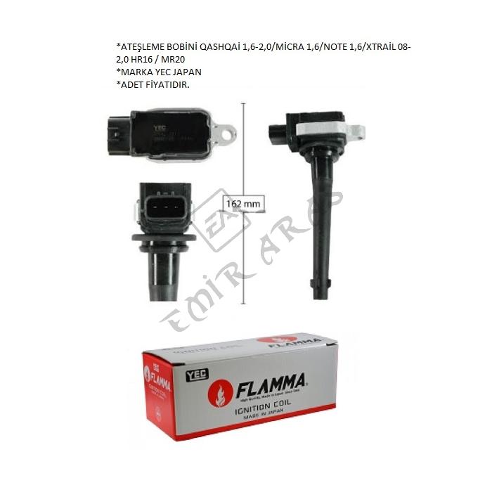 ATEŞLEME BOBİNİ QASHQAİ 1,6-2,0 MİCRA 1,6 NOTE 1,6 XTRAİL 08- 2,0 HR16 MR20