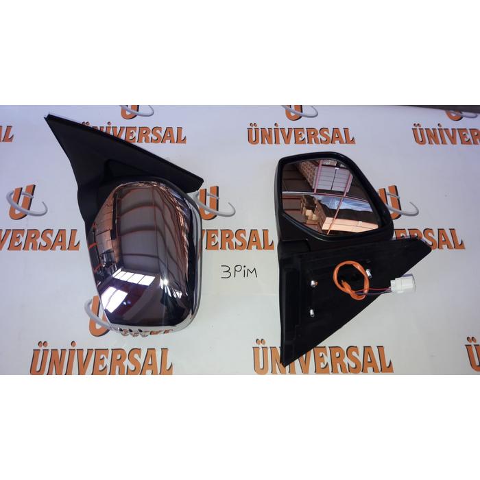 AYNA DİKİZ L200 07-14 LH (ELEKTRİKLİ/KROM 3 FİŞLİ)