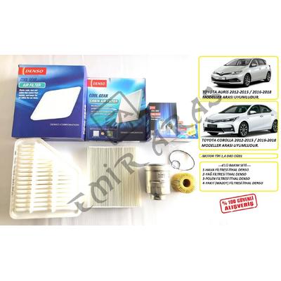BAKIM SETİ COROLLA 2012-2018 AURİS 2012-2018 1,4 D4D