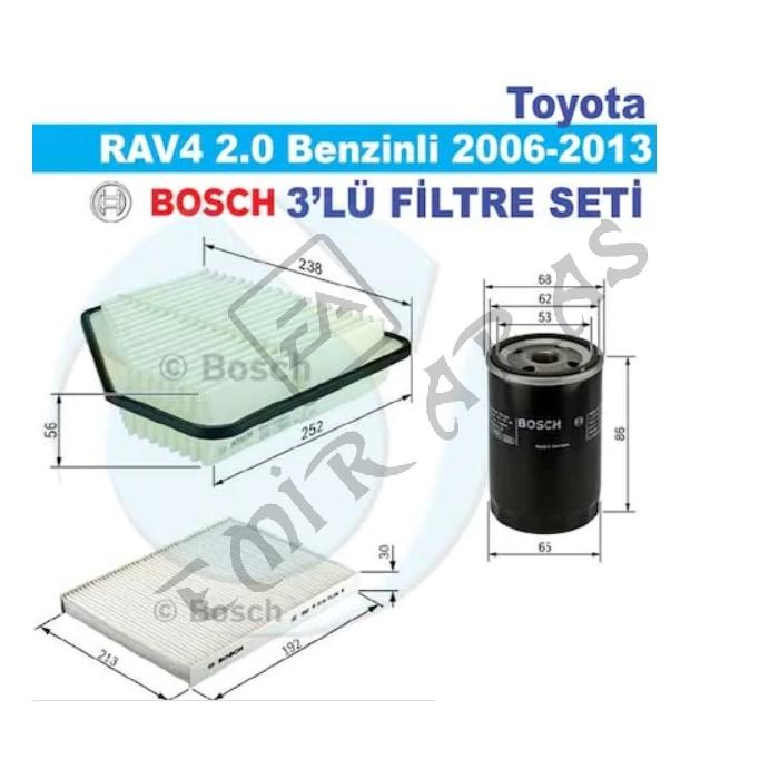 BAKIM SETİ RAV4 06-12 2,0 BENZİNLİ (BOSCH)