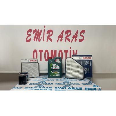 BOSCH BAKIM SETİ COROLLA 07-09 AURİS 07-09 1,4 D4D DİZEL CASTROL 5-30 4LT
