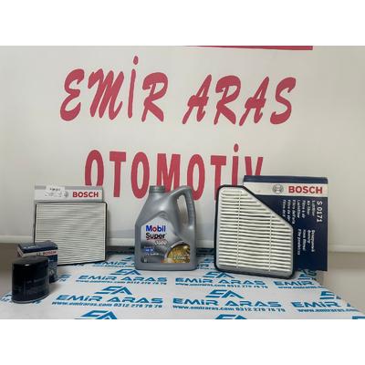 BOSCH BAKIM SETİ COROLLA 07-09 AURİS 07-09 1,4 D4D DİZEL MOBİL 5-30 4LT