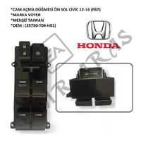 CAM AÇMA DÜĞMESİ ÖN SOL CİVİC 12-16 (FB7) (35750-T04-H01)