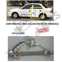 CAM KRİKOSU ARKA SOL ACCENT 95-00 (MANUEL)